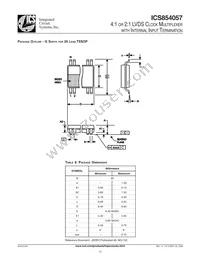 ICS854057AGLFT Datasheet Page 12