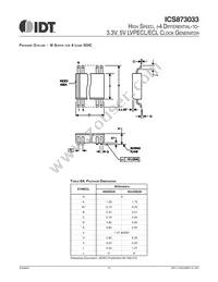 ICS873033AMLFT Datasheet Page 14