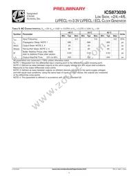 ICS873039AM Datasheet Page 5