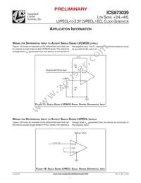 ICS873039AM Datasheet Page 7