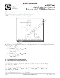 ICS8733BY-01LFT Datasheet Page 15