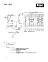 ICS9112AG-27T Datasheet Page 8