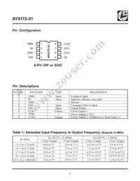 ICS9173-01CS08LFT Datasheet Page 2