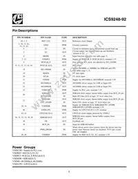 ICS9248AG-92LFT Datasheet Page 2
