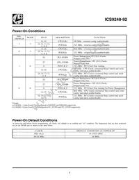 ICS9248AG-92LFT Datasheet Page 3
