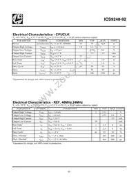 ICS9248AG-92LFT Datasheet Page 11