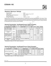ICS9248BF-195 Datasheet Page 6