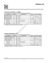 ICS9248BF-195 Datasheet Page 9