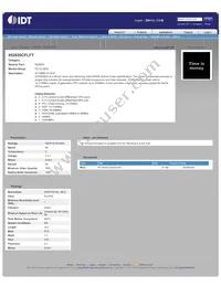 ICS952620CFLFT Datasheet Cover