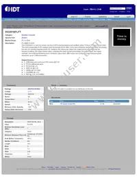 ICS953201BFLFT Datasheet Cover