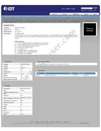 ICS953401CFLF Datasheet Cover