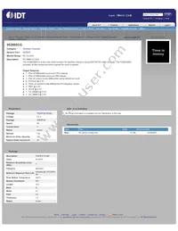 ICS953805CG Datasheet Cover