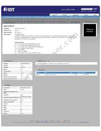 ICS954127BFLF Datasheet Cover