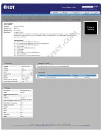 ICS954129BFT Datasheet Cover