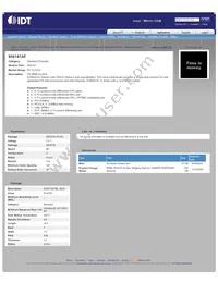 ICS954141AF Datasheet Cover