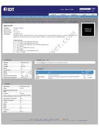 ICS954141AFT Datasheet Cover