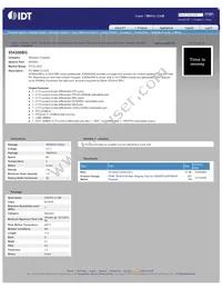 ICS954306BG Datasheet Cover