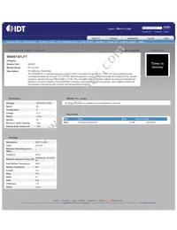 ICS960007AFLFT Datasheet Cover