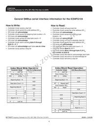 ICS9FG104CGLFT Datasheet Page 4