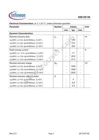 IDB12E120ATMA1 Datasheet Page 3