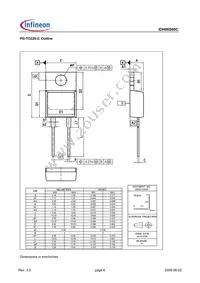 IDH06S60CAKSA1 Datasheet Page 6