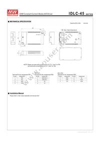 IDLC-45A-500 Datasheet Page 6