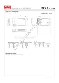 IDLC-65A-1050 Datasheet Page 6