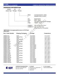 IDT23S09E-1HPGI8 Datasheet Page 8