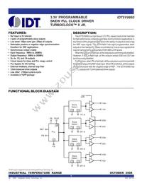 IDT5V9950PFI Datasheet Cover