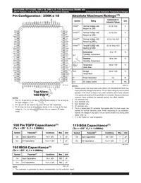 IDT71V3558XS133PFI8 Datasheet Page 6