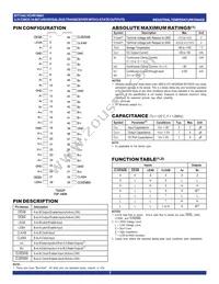 IDT74ALVCHR16601PAG8 Datasheet Page 2