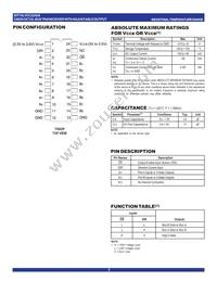 IDT74LVCC3245APGG Datasheet Page 2