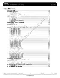 IDT92HD206XX5PRGXB4X8 Datasheet Page 2