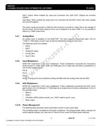 IDT92HD71B7X5PRGXB3X8 Datasheet Page 15