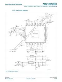 IDTADC1207S080HW-C28 Datasheet Page 17