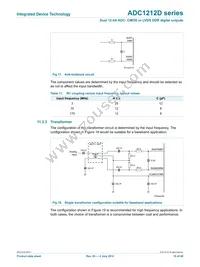 IDTADC1212D105HN-C18 Datasheet Page 19