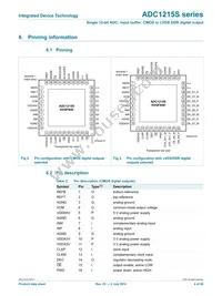 IDTADC1215S125HN-C18 Datasheet Page 4
