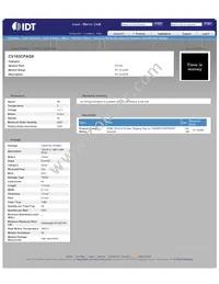 IDTCV163CPAG8 Datasheet Cover