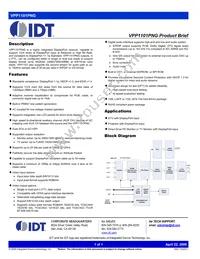 IDTVPP1101PNG Datasheet Cover