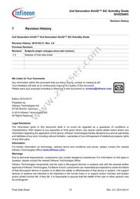 IDV02S60CXKSA1 Datasheet Page 10