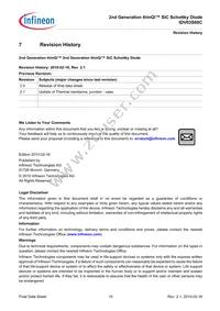 IDV03S60CXKSA1 Datasheet Page 10