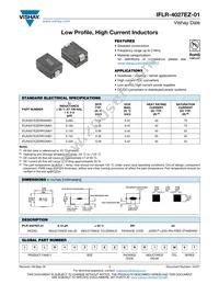 IFLR4027EZER85NM01 Datasheet Cover