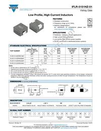 IFLR5151HZERR26M01 Datasheet Cover