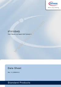 IFX1054GXUMA1 Datasheet Cover