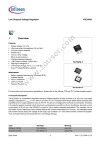 IFX24401ELV50XUMA1 Datasheet Page 2