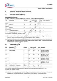 IFX25001TFV33ATMA1 Datasheet Page 5