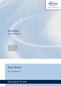 IFX27001TF V26 Datasheet Cover