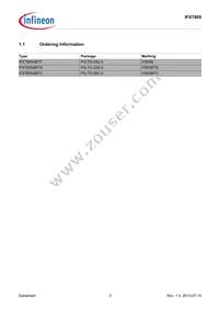IFX7805ABTSAKSA1 Datasheet Page 3