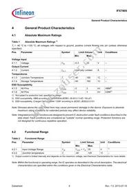 IFX7805ABTSAKSA1 Datasheet Page 6