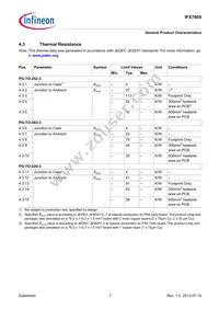 IFX7805ABTSAKSA1 Datasheet Page 7
